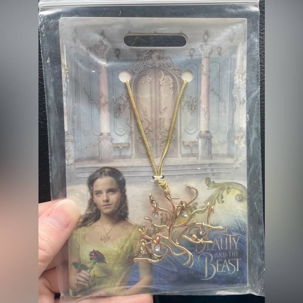Disney Beauty and the Beast Tree of Life Necklace